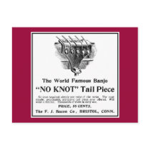 No Knot Ad Postcard postcards