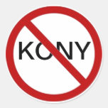 No Kony Sticker