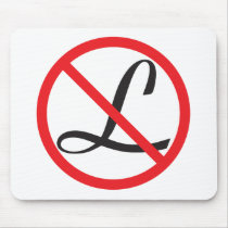 no L 01 mousepads by valerama no L 01 mousepads