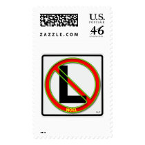 "No L" postage by Lipton "No L" postage