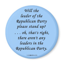 No Leaders In The GOP Fridge Magnets