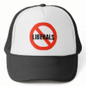 NO LIBERALS hat