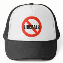 NO LIBERALS Hat by SarcasticRepublican NO LIBERALS Hat