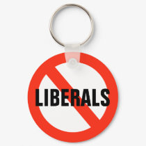 NO LIBERALS Key Chain keychains by SarcasticRepublican NO LIBERALS Key Chain keychains
