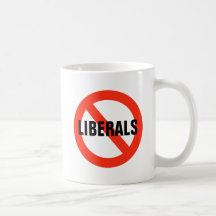 NO LIBERALS Mug