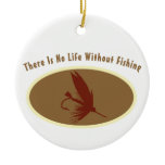 No Life Without Fishing Christmas Tree Ornament