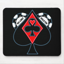 NO LIMIT HOLD'EM MOUSE PADS