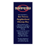 No Litter Rack Cards
