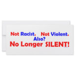 No Longer SILENT! rack cards
