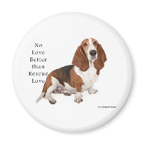 No Love Better than Rescue Love Magnet