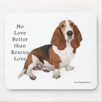No Love Better than Rescue Love Mousepads