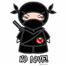 No Love! Ninja Photo Sculpture photo sculptures
