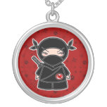 No Love! Ninjadorables Red Necklace