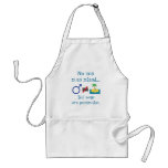 No man is an island...But some are peninsulas aprons