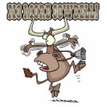 no más de dibujo animado loco divertido de la vaca esculturas fotograficas