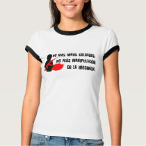 No mas ninos soldados t-shirts by inamar No mas ninos soldados t-shirts
