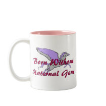No Maternal Gene mugs