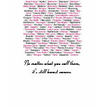 No Matter What you call them - breast cancer Tee Shirts