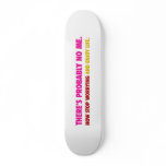 No me skate board deck