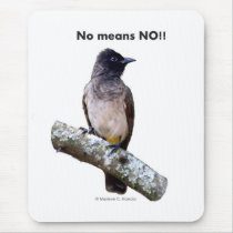 No Means NO Mousepad