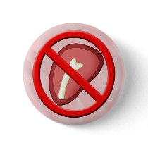 No Meat Button 01 by phantompanther No Meat Button 01