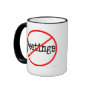 No Meetings Customized Funny Office Saying Mug