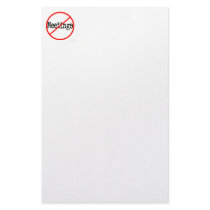 No Meetings Office Humor Stationery