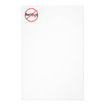 No Meetings Office Humor Stationery