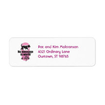 No Message is Worth a Life Address Labels