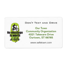 No Message is Worth a Life Labels