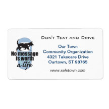 No Message is Worth a Life Labels