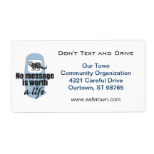 No Message is Worth a Life Labels
