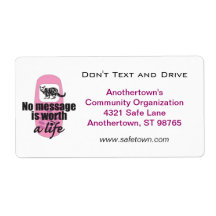 No Message is Worth a Life Labels