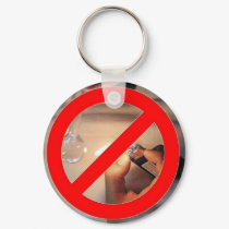 "No Meth" Keychain