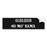 NO MO' BAMA BUMPER STICKERS