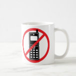 No Mobile Phones Coffee Mugs