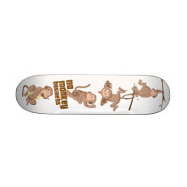 No Monkey Business Skateboard