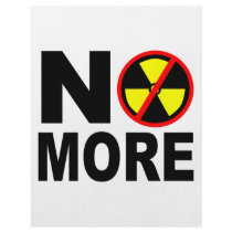 No More Anti Nuclear Flyer Template