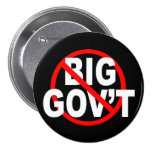 No More Big Government buttons
