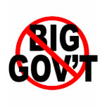 No More Big Government shirts