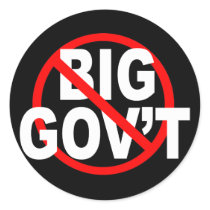 No More Big Government stickers