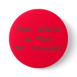 No more child soldiers - Button
