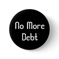 No More Debt buttons