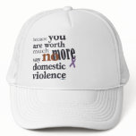 No More Domestic Violence hats