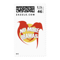NO MORE DRAMAS postage by naranjay NO MORE DRAMAS postage