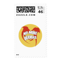 NO MORE DRAMAS postage by naranjay NO MORE DRAMAS postage