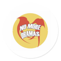 NO MORE DRAMAS stickers by naranjay NO MORE DRAMAS stickers
