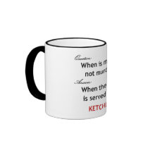 No more Ketchup! Mug mugs