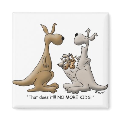 No More Kids Magnet by phyllidi