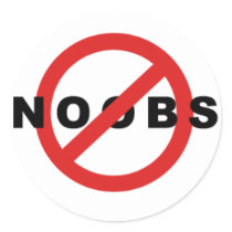 no more noobs stickers by munchman no more noobs stickers